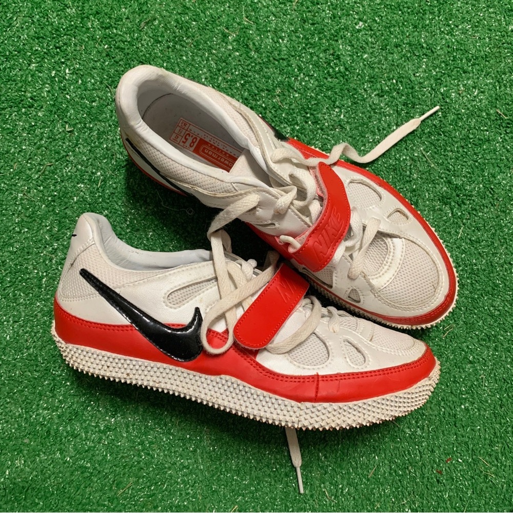 Nike  Red, White, and Black Sneakers